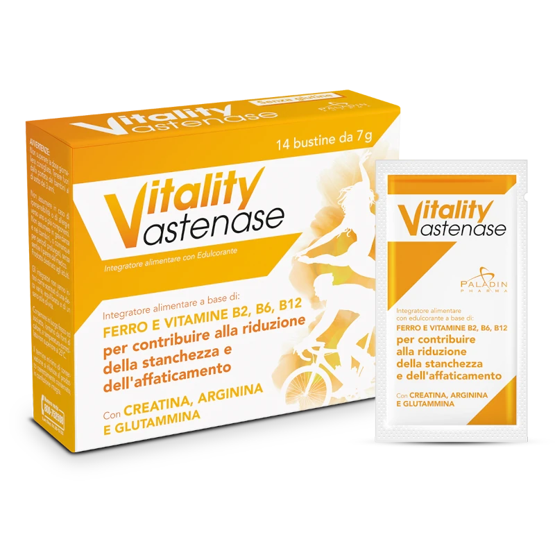 Vitality Astenase integratore alimentare creatina arginina